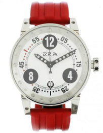 B.R.M. Watches V6-44-GTB Black Hands V6-44-GTB Red Rubber Strap