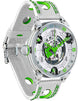 B.R.M Watch Golf Master Mens Lime Green Hands GF6-44-SA-SQ-AVP