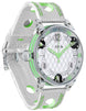 B.R.M Watch Golf Master Pale Green Hands Ladies GF6-44-SA-358