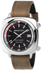 Briston Watch Clubmaster Diver Polished Steel 17642.PS.D.1.LVBR