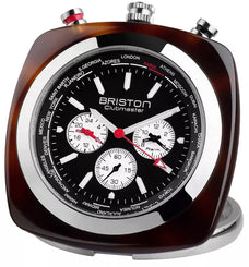Briston Travel Clock Clubmaster Acetate Black 211250.SA.T.1