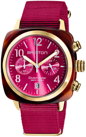 Briston Watch Clubmaster Classic Acetate Gold 19140.PYA.T.28.NBER