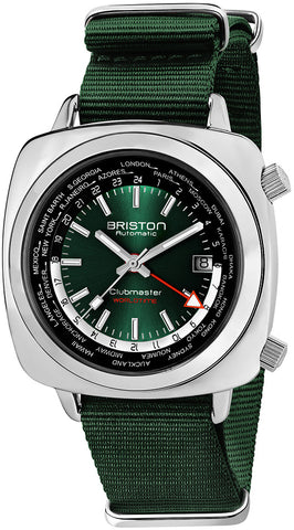 Briston Watch Clubmaster Traveler Worldtime GMT Limited Edition 20842.PS.W.10.NBG
