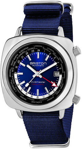 Briston Watch Clubmaster Traveler Worldtime GMT Limited Edition GMT 20842.PS.W.9.NNB