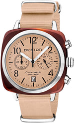 Briston Watch Clubmaster Classic Chronograph Terracotta Nude 20140.SA.T.36.NTN