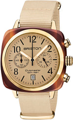 Briston Watch Clubmaster Classic Chronograph Terracotta Vanilla 20140.PYA.T.39.NTV