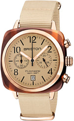 Briston Watch Clubmaster Classic Chronograph Terracotta Vanilla 20140.PRA.T.39.NTV