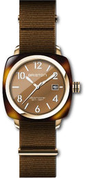 Briston Watch Clubmaster Classic 3 Hands Caramel