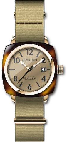 Briston Watch Clubmaster Classic 3 Hands Vanilla
