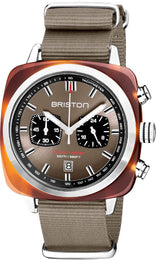 Briston Watch Clubmaster Classic Sport Grey Taupe 20142.SA.TS.30.NT