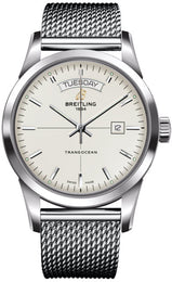 Breitling Watch Transocean Mercury Silver A4531012/G751/154A