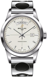 Breitling Watch Transocean Mercury Silver A4531012/G751/222A