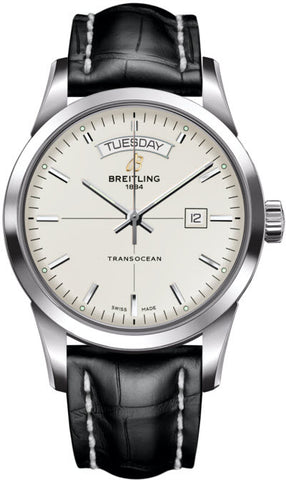 Breitling Watch Transocean Mercury Silver A4531012/G751/743P