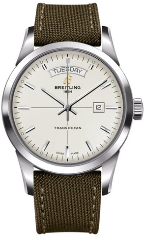 Breitling Watch Transocean Mercury Silver A4531012/G751/106W