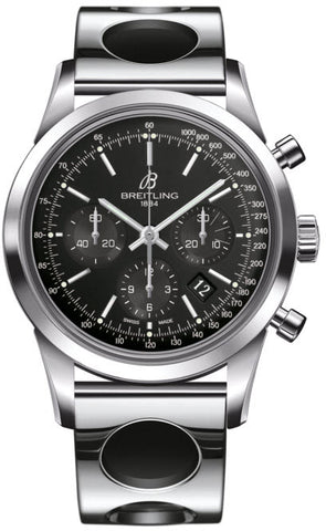 Breitling Watch Transocean Chronograph Black AB015212/BA99/222A