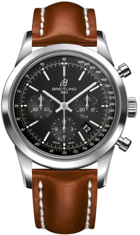 Breitling Watch Transocean Chronograph Black AB015212/BA99/433X