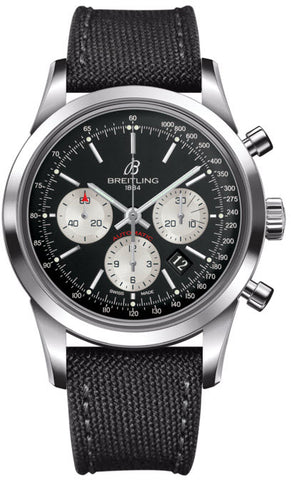 Breitling Watch Transocean Chronograph Black AB015212/BF26/109W