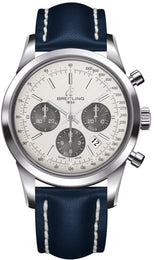 Breitling Watch Transocean Chronograph Mercury Silver AB015212/G724/105X