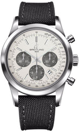 Breitling Watch Transocean Chronograph Mercury Silver AB015212/G724/109W