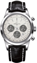 Breitling Watch Transocean Chronograph Mercury Silver AB015212/G724/743P