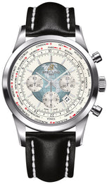 Breitling Watch Transocean Chronograph Unitime Polar White AB0510U0/A732/441X