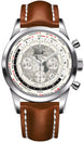Breitling Watch Transocean Chronograph Unitime Polar White AB0510U0/A790/439X