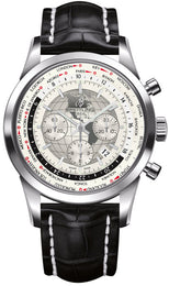 Breitling Watch Transocean Chronograph Unitime Polar White AB0510U0/A790/760P