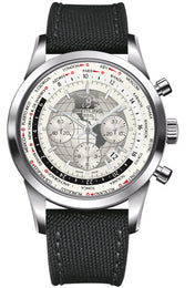 Breitling Watch Transocean Chronograph Unitime Polar White AB0510U0/A790/100W