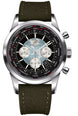 Breitling Watch Transocean Chronograph Unitime Steel Black AB0510U4/BB62/105W