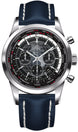 Breitling Watch Transocean Chronograph Unitime Steel Black AB0510U4/BE84/101X