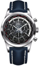 Breitling Watch Transocean Chronograph Unitime Steel Black AB0510U4/BE84/101X
