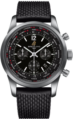 Breitling Watch Transocean Unitime Black AB0510U6/BC26/267S