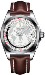 Breitling Watch Galactic Unitime SleekT Antarctica White WB3510U0/A777/437X