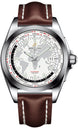 Breitling Watch Galactic Unitime SleekT Antarctica White WB3510U0/A777/437X