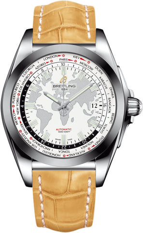 Breitling Watch Galactic Unitime SleekT Antarctica White WB3510U0/A777/745P