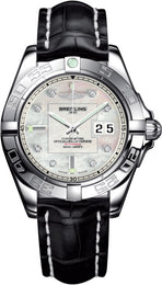 Breitling Watch Galactic 41 Pearl Diamond A49350L2/A702/728P