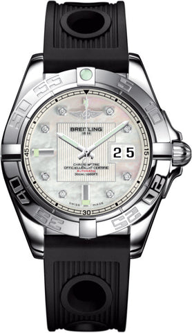 Breitling Watch Galactic 41 Pearl Diamond A49350L2/A702/202S