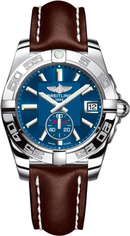 Breitling Watch Galactic 36 Automatic Gun Blue A3733012/C824/416X