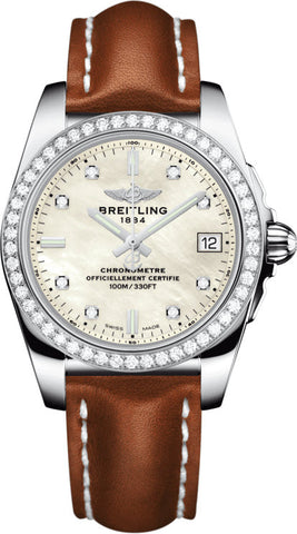 Breitling Watch Galactic 36 SleekT Pearl Diamond A7433053/A780/412X