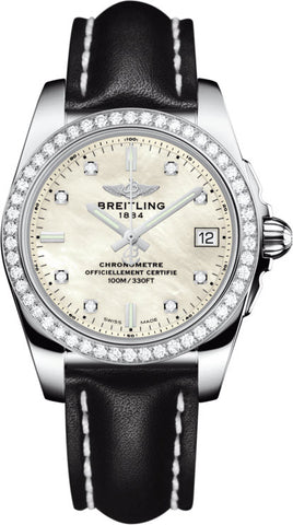 Breitling Watch Galactic 36 SleekT Pearl Diamond A7433053/A780/414X
