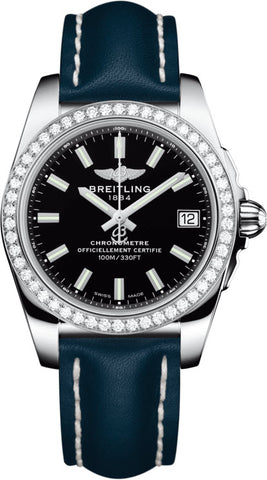 Breitling Watch Galactic 36 SleekT Black Trophy A7433053/BE08/194X