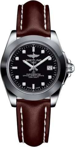 Breitling Watch Galactic 32 Sleek Edition Trophy Black Diamond W7133012/BF63/410X