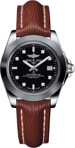 Breitling Watch Galactic 32 Sleek Edition Trophy Black Diamond W7133012/BF63/211X