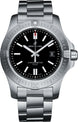 Breitling Chronomat 44 Quadrante Nero Con Il Bianco Subdials 2 Tone Bracciale In Acciaio Inossidabile 622 509 Breitling Chronomat 44 Quadrante Nero Con Il Bianco Subdials 2 Tone Bracciale In Acciaio Inossidabile 622 509