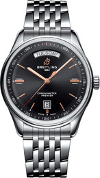 Breitling Watch Premier Automatic Day and Date 40 Steel Navitimer A45340241B1A1
