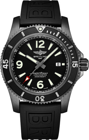 Breitling Watch Superocean Automatic 46 Blacksteel Black M17368B71B1S1