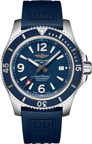 Breitling Watch Superocean Automatic 44 Blue Diver Pro III Tang Type A17367D81C1S1