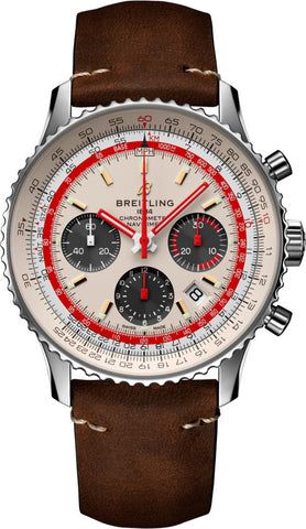 Breitling Watch Navitimer 1 B01 Chronograph 43 Airline Edition TWA AB01219A1G1X1