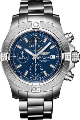 Breitling Watch Avenger Chronograph 45 Blue Bracelet A13317101C1A1