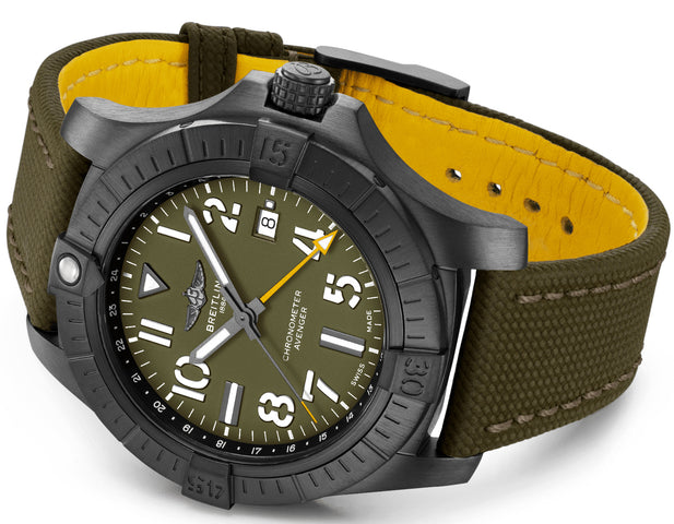 Breitling Watch Avenger GMT Night Mission Limited Edition